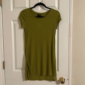 The Limited NTW olive tunic
